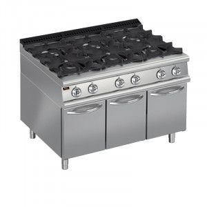 Плита газовая Apach Chef Line LRG129CS PLUS